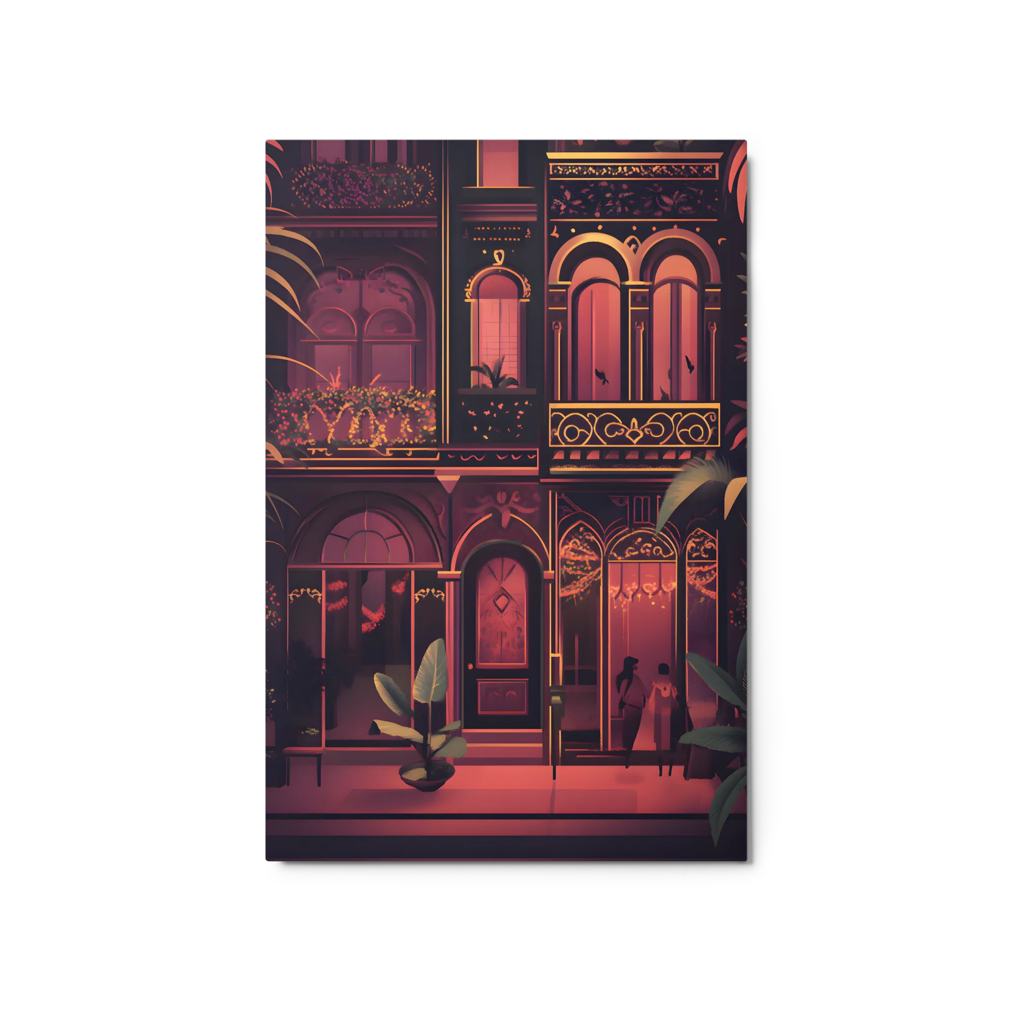 Nightfall in the Urban Oasis