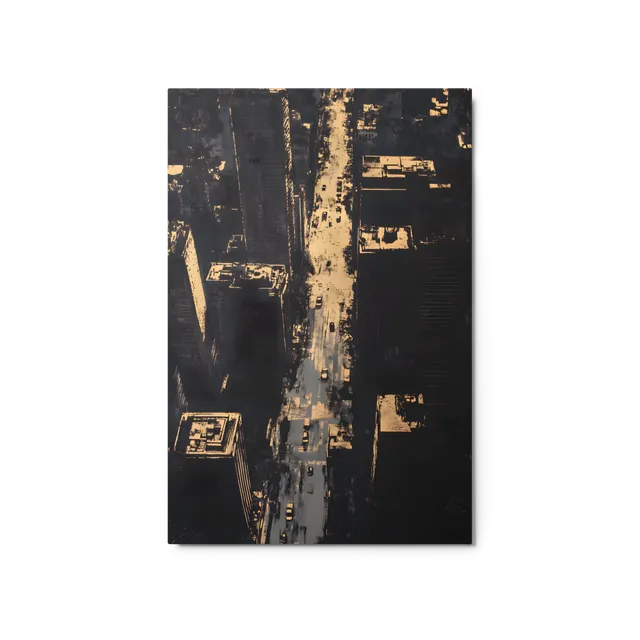 Urban Golden Echoes | Art Print