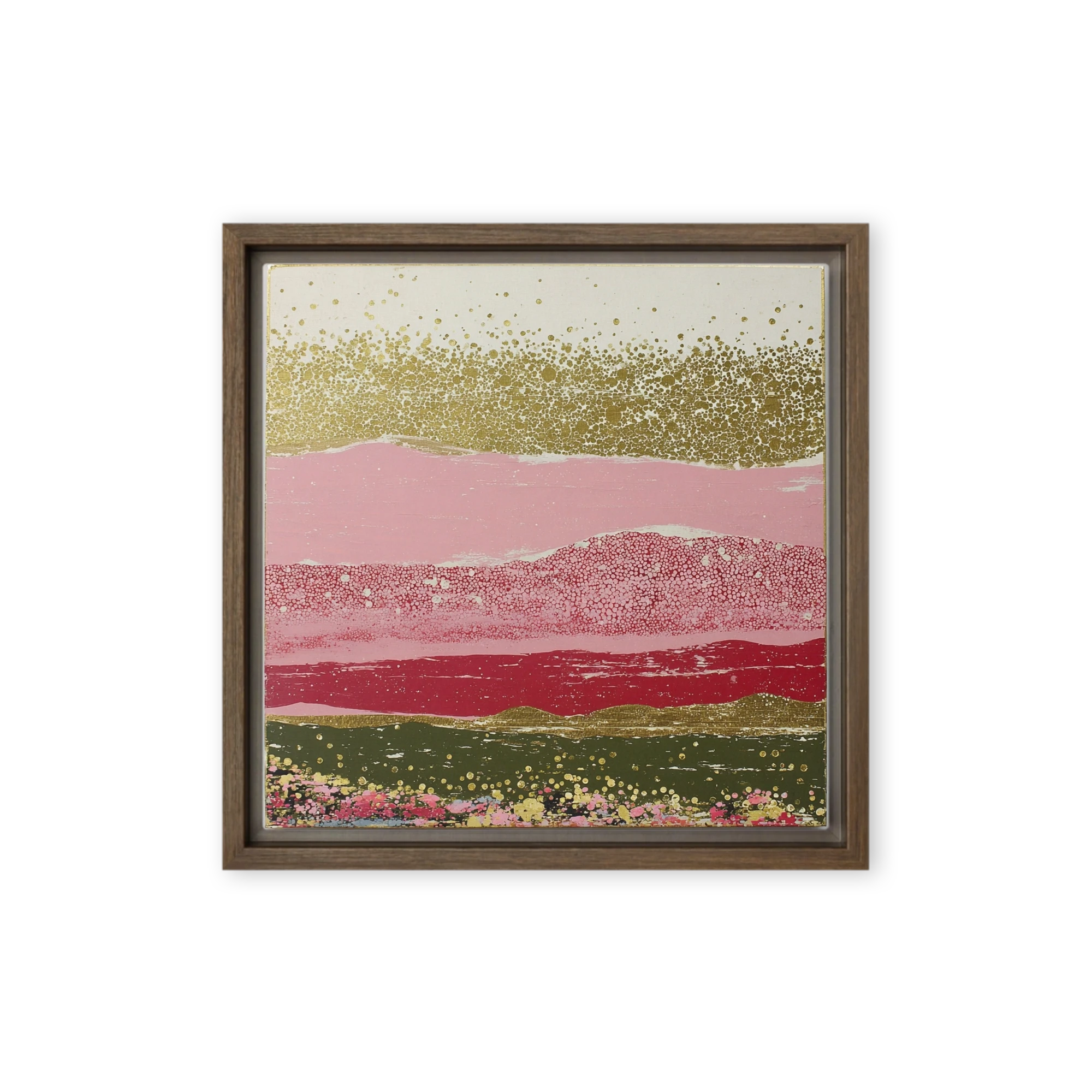 Strata of Rose and Gold