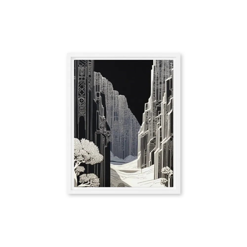 The Whispering Gorge 
 Canvas | 18″x 18″