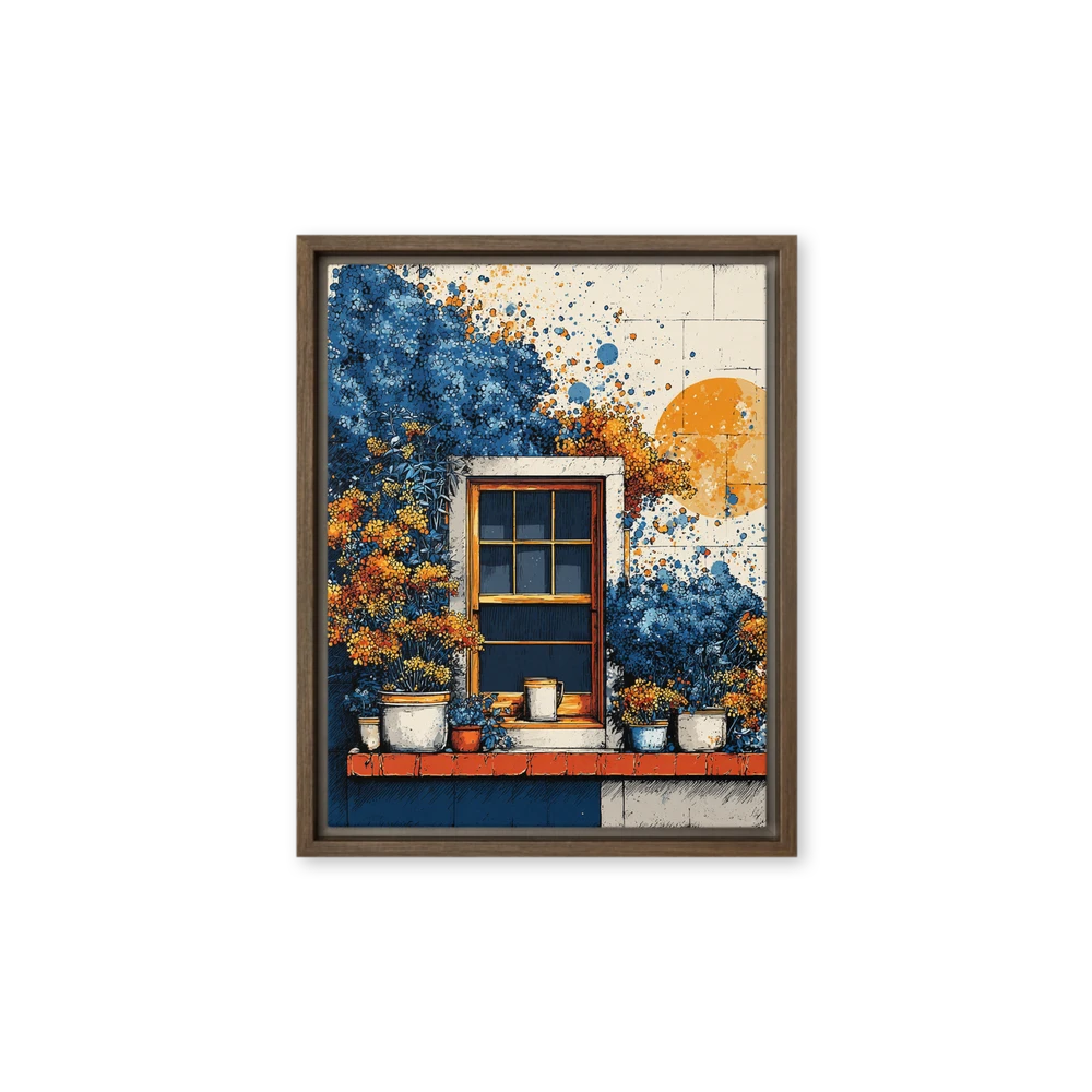 Enchanted Garden Window | Art Print