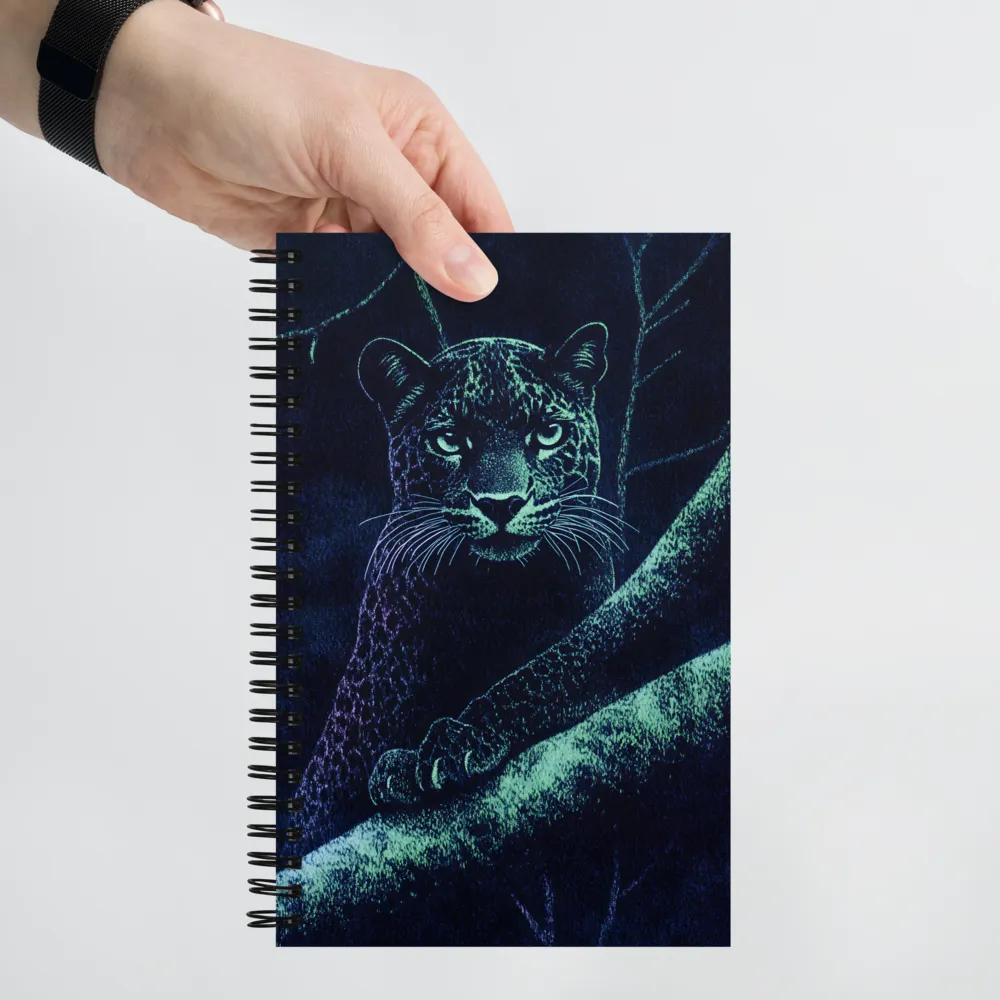 Neon Jungle Predator 
 Spiral Notebook | 140 pages