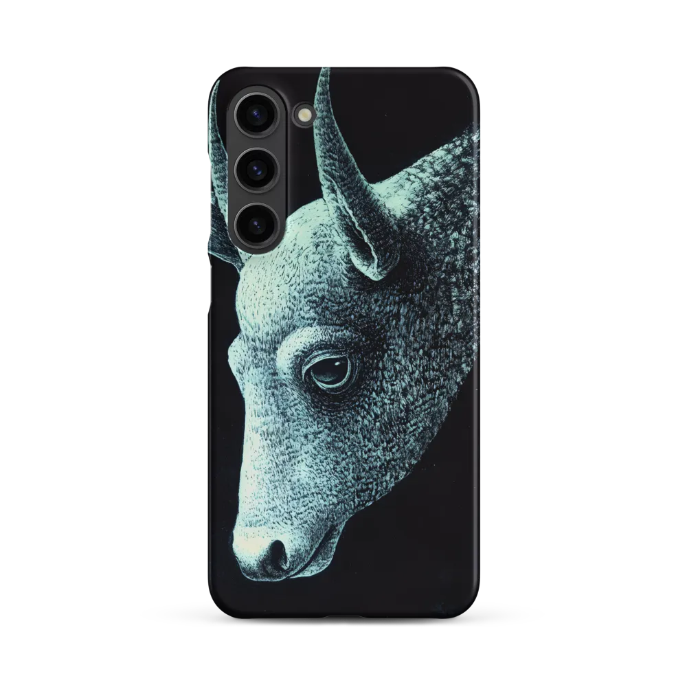 Surreal Bull Head Etching | Phone Case