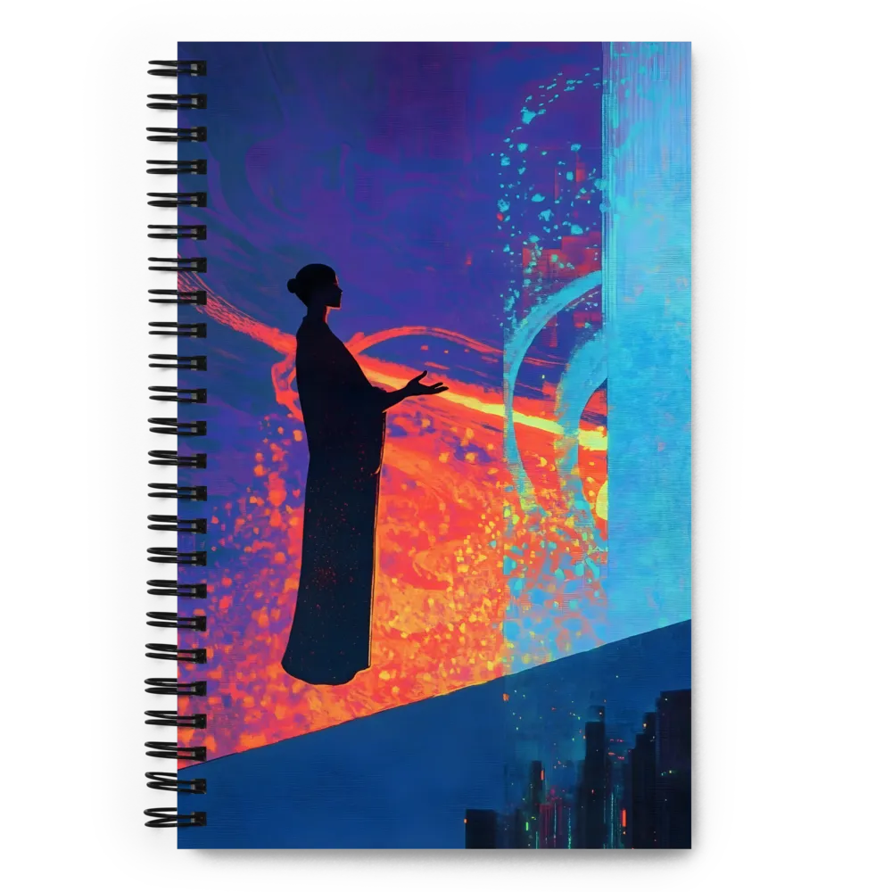 Cosmic Threshold 
 Spiral Notebook | 140 pages