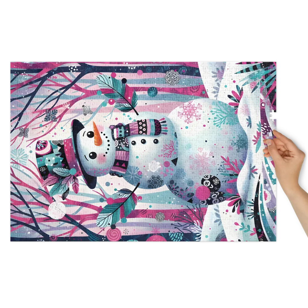Enchanted Snowman | Jigsaw Puzzles