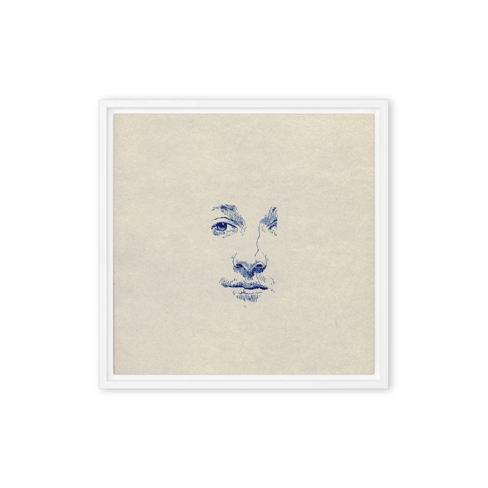 Minimalist Face Study | Art Print
