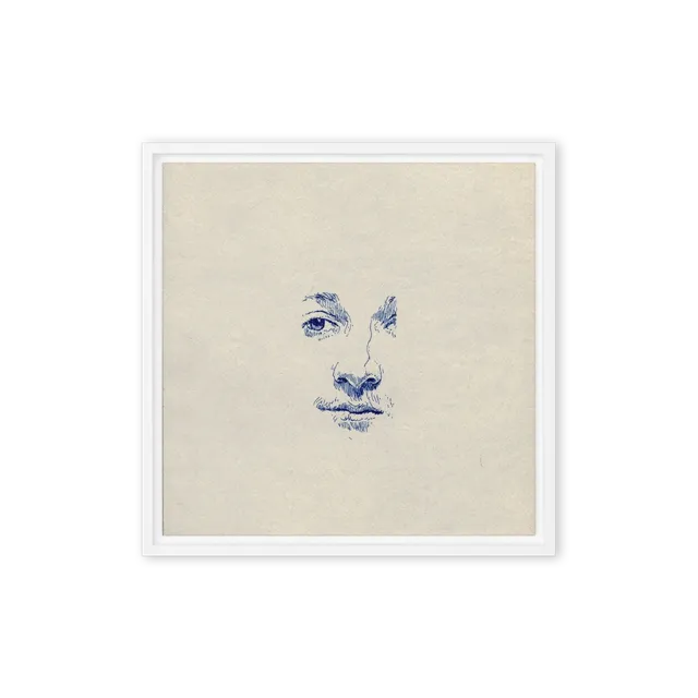 Minimalist Face Study | Art Print