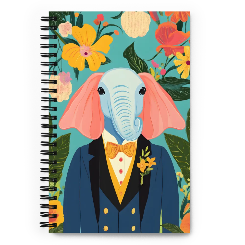 The Dapper Elephant 
 Spiral Notebook | 140 pages